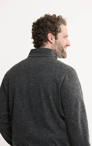 Stretch Sweater Fleece Quarter Zip Pullover