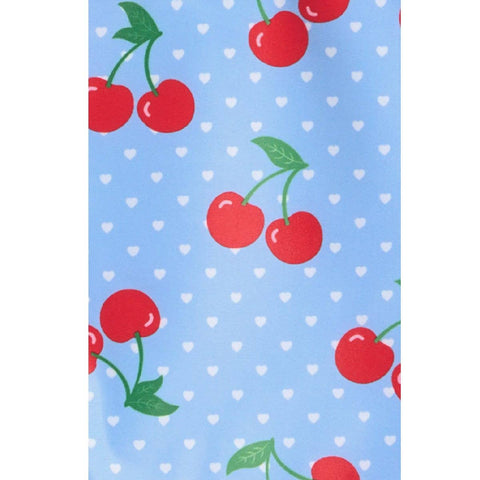 Tween Cherry Knot Two-Piece Swimsuit