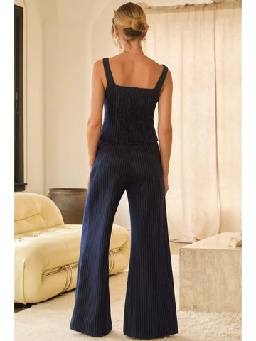 Stripe Relax Fit Trousers