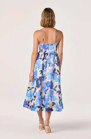 ASTR | Janna Dress in Blue Floral