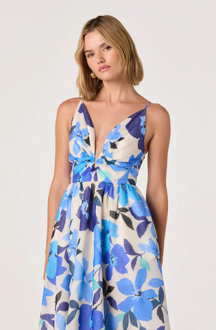ASTR | Janna Dress in Blue Floral