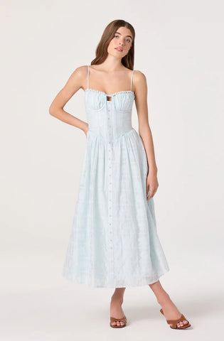 ASTR | Aubrey Dress in Powder Blue