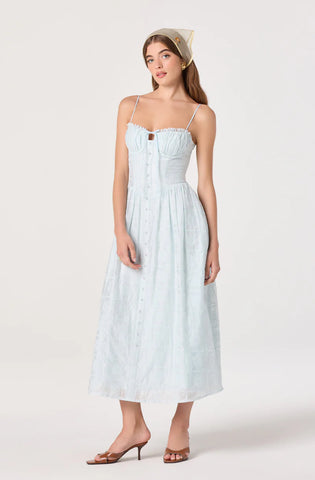 ASTR | Aubrey Dress in Powder Blue