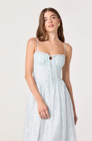 ASTR | Aubrey Dress in Powder Blue