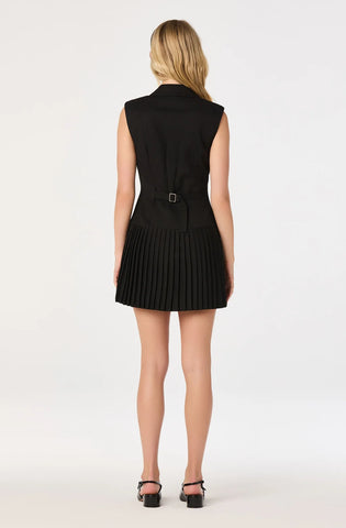 ASTR | Gianna Sleeveless Blazer Mini Dress in Black