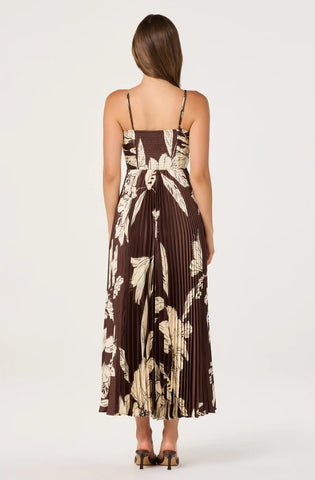 ASTR | Clea Dress in Brown Floral