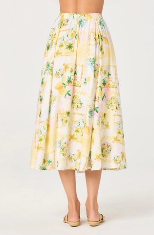 ASTR | Kaleigh Skirt in Lemon Paradise