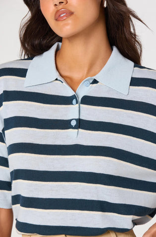 ASTR | Scottie Top in Blue Stripe