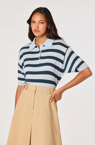 ASTR | Scottie Top in Blue Stripe