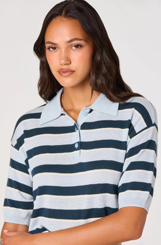 ASTR | Scottie Top in Blue Stripe