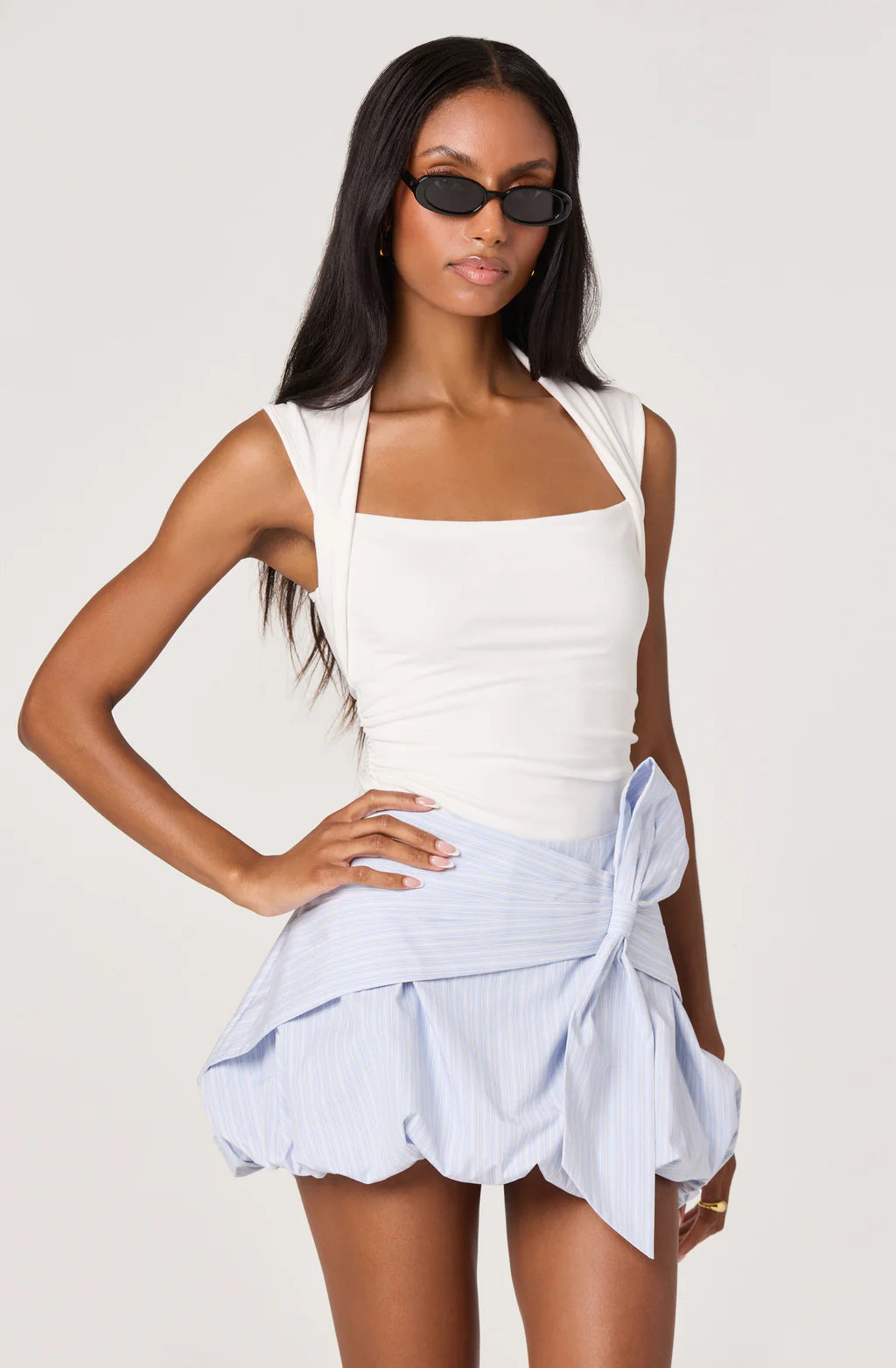 ASTR | Tamrah Top in White