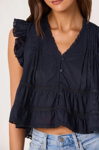 ASTR | Julie Top in Navy