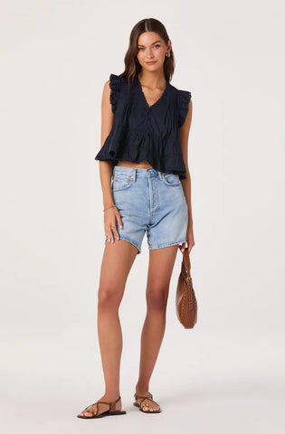 ASTR | Julie Top in Navy