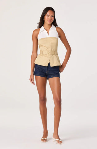 ASTR | Aleda Top in Khaki