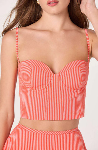 ASTR | Maya Top in Red Stripe