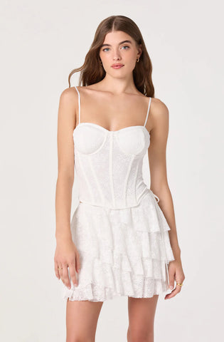 ASTR | Madeline Top in White