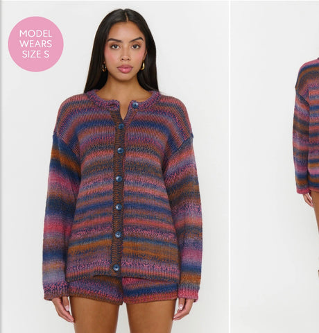 Show Me Your Mumu | Inez Shorts in Spacedye Knit