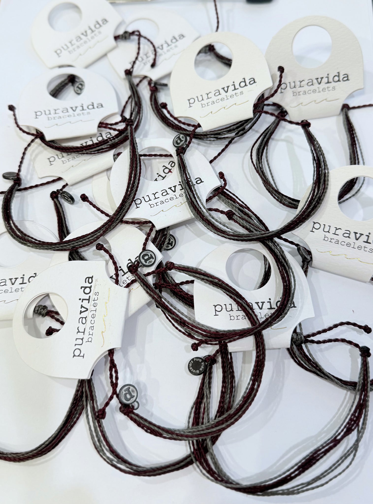 Marron & Grey Pura Vida Bracelet