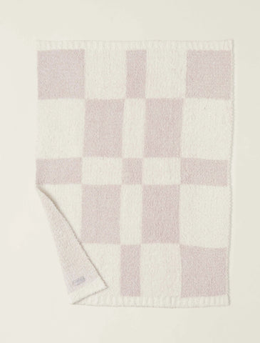 Barefoot Dreams CC Checkered Stroller Blanket