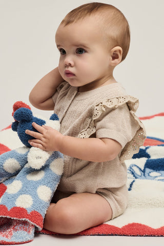 Barefoot Dreams | CCUL Eyelet Ruffle Baby Set