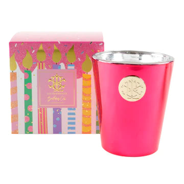 *BIRTHDAY CAKE BOXED CANDLE 8 OZ