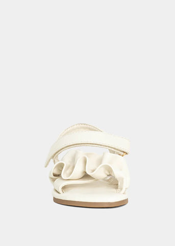 ShuShop | Blossom Mini Ruffle Sandal