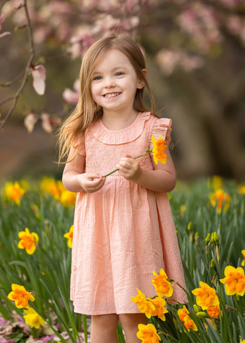 Jane Ruffled Short Sleeve Dress