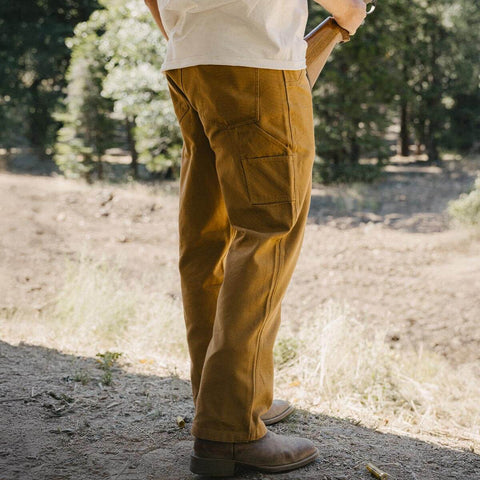 Seager | Bison Canvas Pant