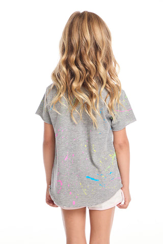 Chaser | Happy Smiley Face Girls Tee