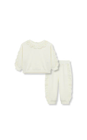 Baby Eyelet Trim Set