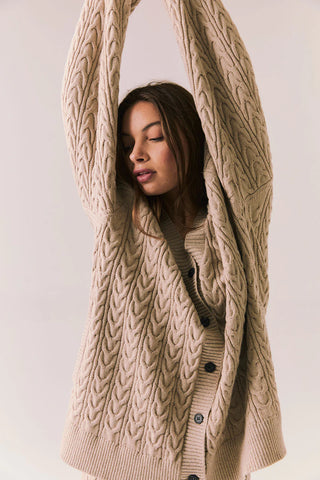 Chaser | Pierre Heather Cardigan