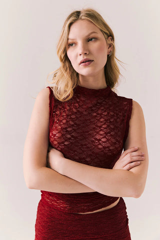 Chaser | Haileyy Cabernet Tank Top