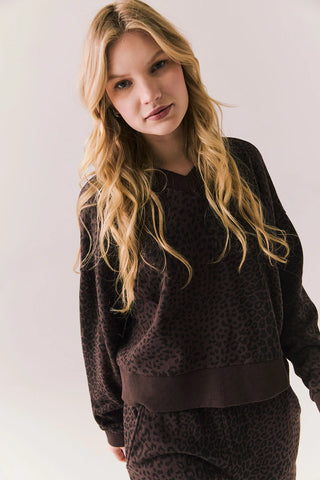 Chaser | Florie Leopard Pullover