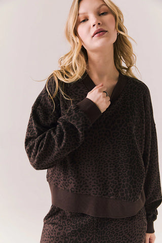 Chaser | Florie Leopard Pullover