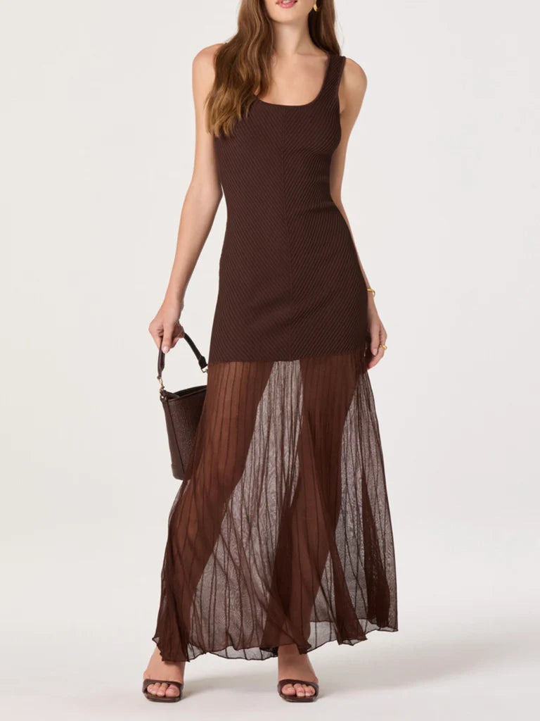 ASTR | Glena Dress in in Brown