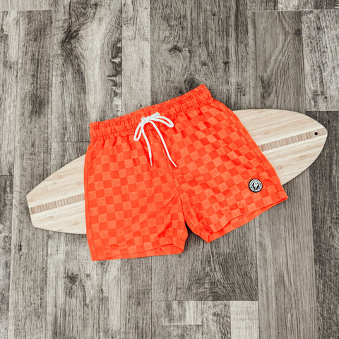 Fletch | Checker Swin Trunks