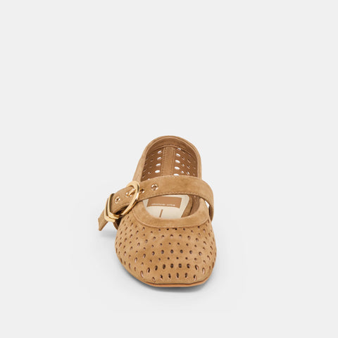 Dolce Vita | Mikel Perforated Suede Flats