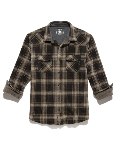 Flag & Anthem | Loredo Long Sleeve Western Hero Knit Flannel