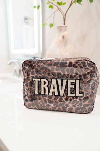 Kenz Kustomz | Clear Coat XL Bag Leopard
