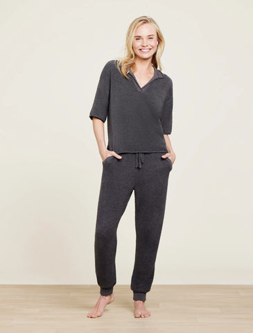 Barefoot Dreams CCUL Collared Short Sleeve