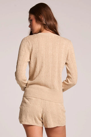Chaser | Eliza Khaki Cardigan