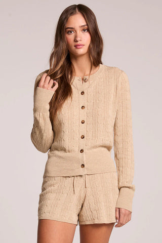 Chaser | Eliza Khaki Cardigan