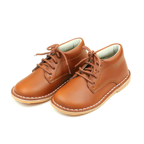 Lamour| Tuck Mid-Top Lace Up Shoe