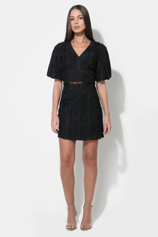 Adelyn Rae | Lilah Textured Mini Skirt