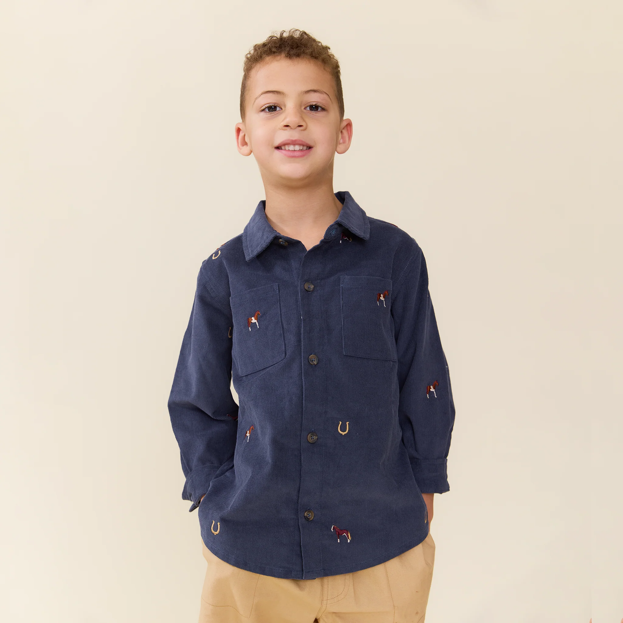 Pink Chicken | Long Sleeve Jack Shirt