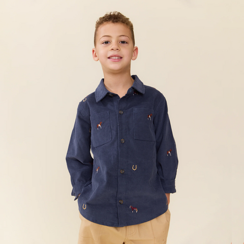 Pink Chicken | Long Sleeve Jack Shirt