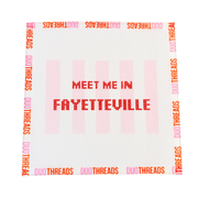Meet me in Fayettville Needlepoint Canvas