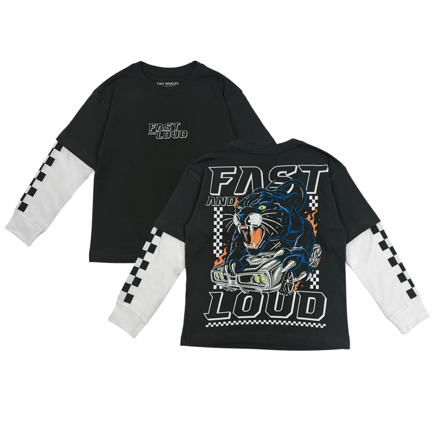 Tiny Whales | Fast And Loud Long Sleeve
