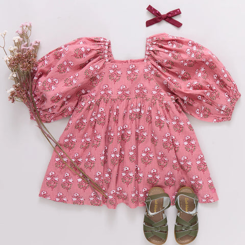 Pink Chicken | Girls Mary Barrett Dress