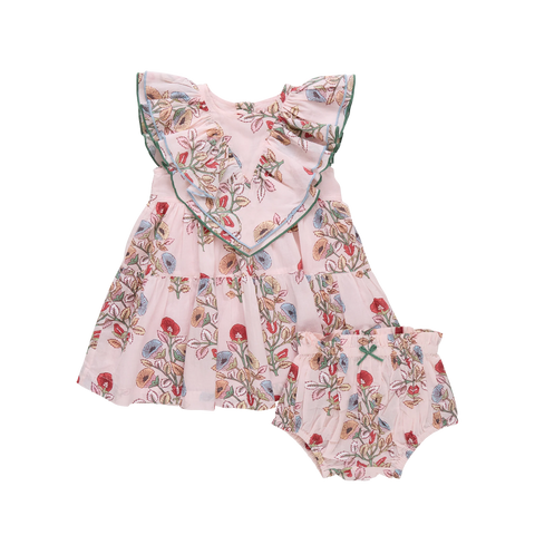 Pink Chicken | Baby Girls Raphaela Dress Set